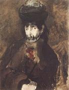 Edouard Manet Jeune femme voilee (mk40) France oil painting artist